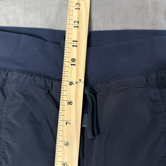 Athleta Altitude Mid Rise Jogger Pants Navy Blue Size 10 - Picture 4 of 7